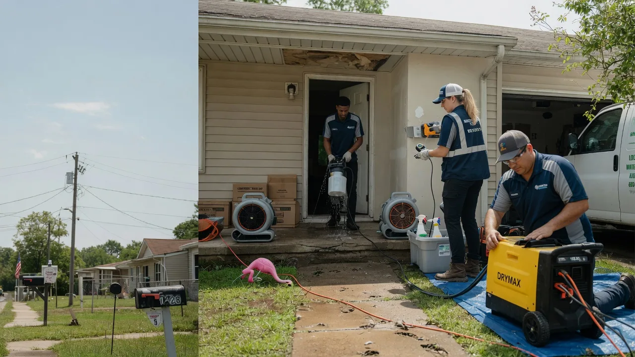 Storm Damage Water Removal in Zenda, KS near me